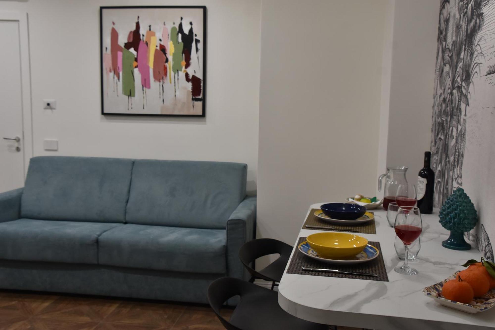 One-Bedroom Apartment Balcony
