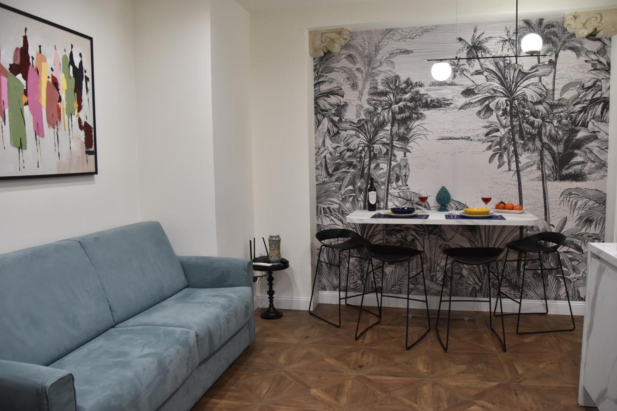 One-Bedroom Apartment Balcony