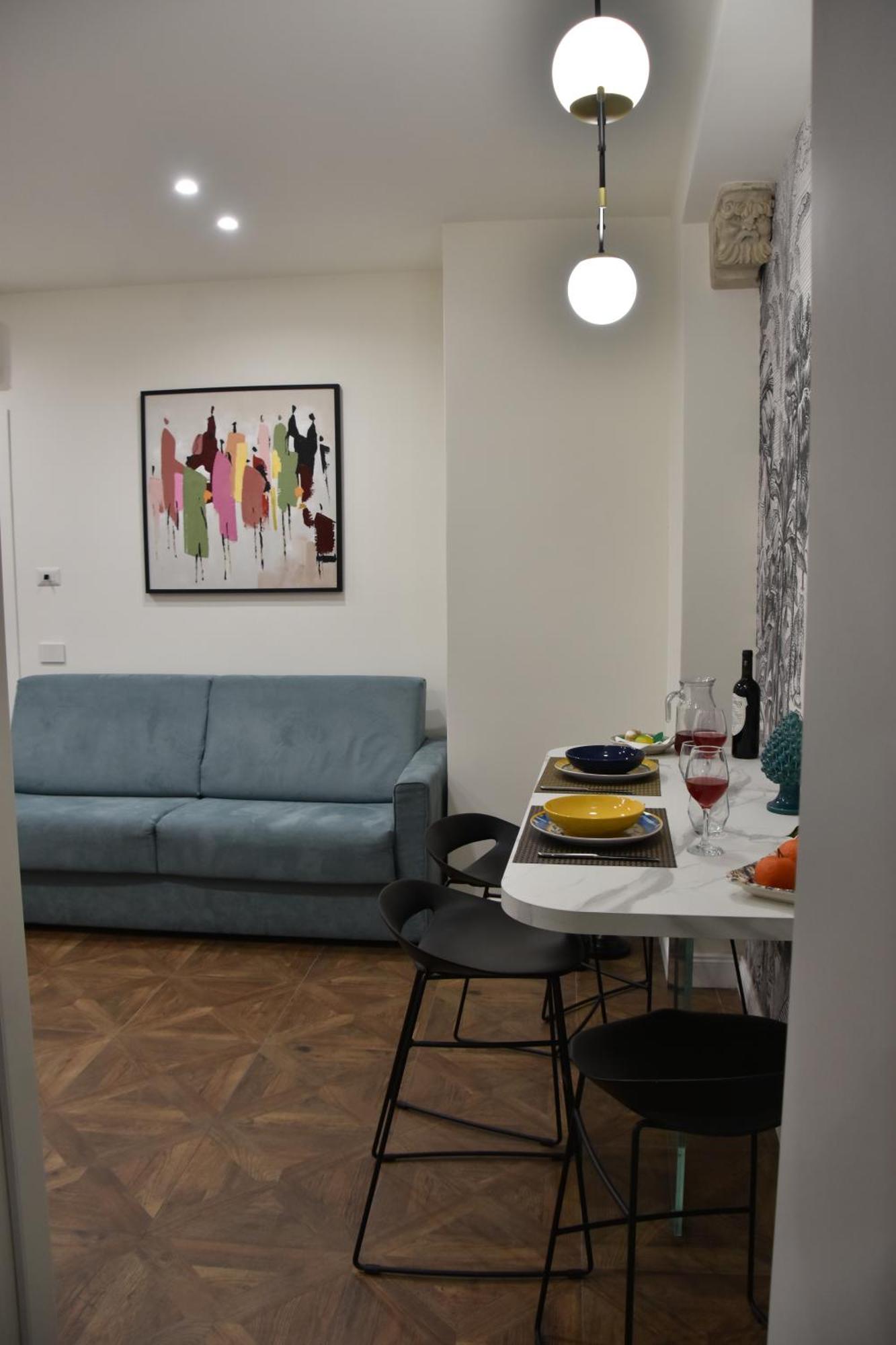 One-Bedroom Apartment Balcony