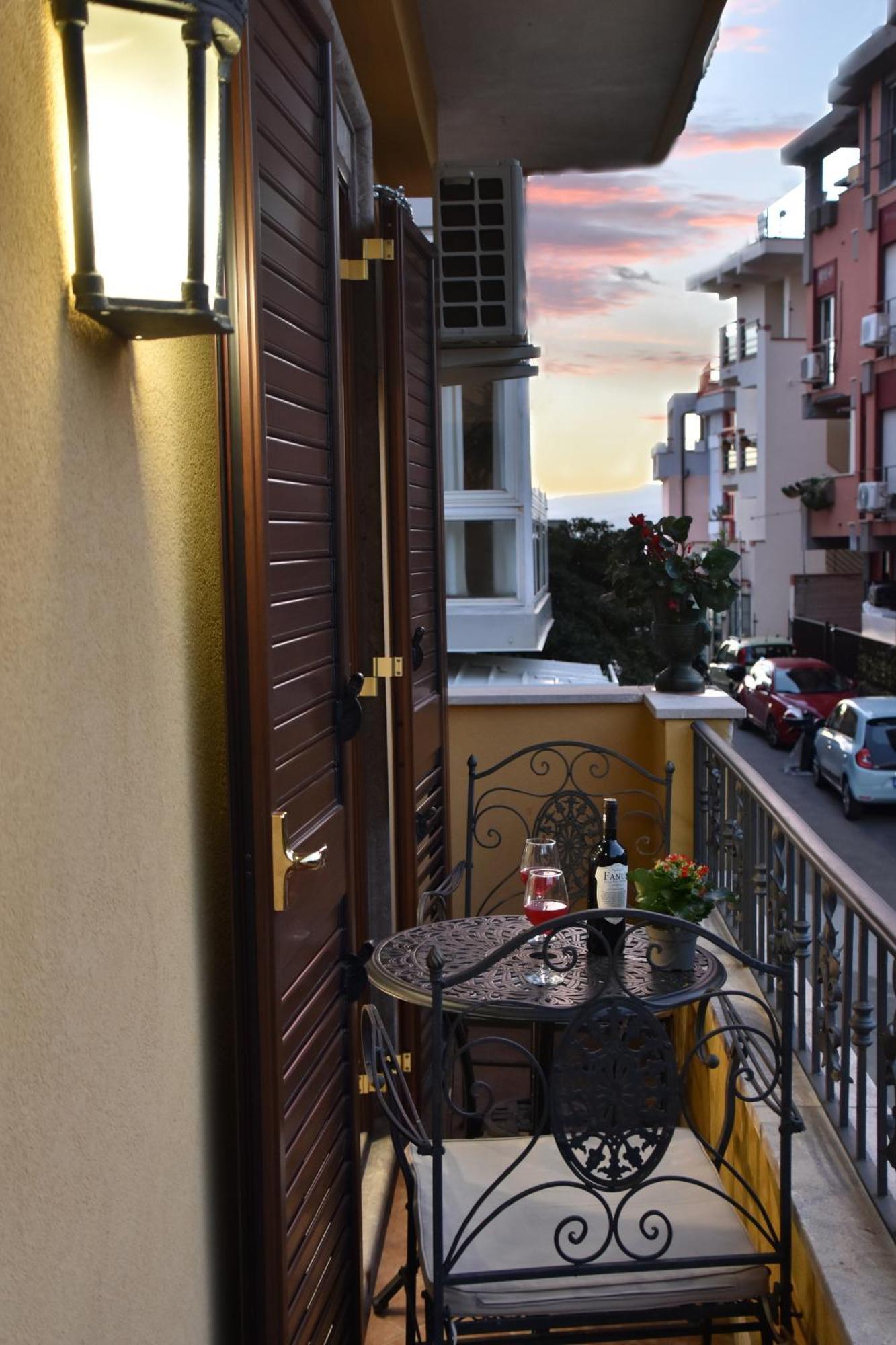 One-Bedroom Apartment Balcony