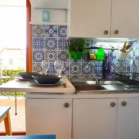 "Sea-See" Studio Taormina Center - Bellissima Vista Mare - Corner Kitchen-2