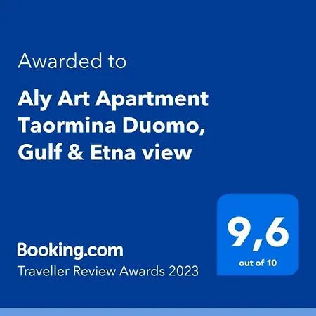 Aly Art Apartment Taormina Duomo, Gulf & Etna View-3
