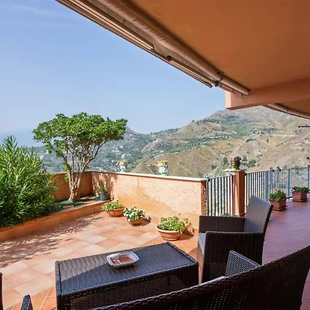Taormina Apartment With Panoramic View-3
